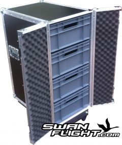Flight Case with Drawers, Drawer Flight Case