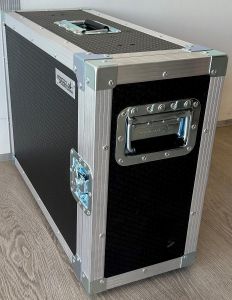 Front Off, Twin Compartment Flightcase (Clearance Case)